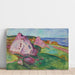Reproduktion av målningen Röda klippor nära Åsgårdstrand - Edvard Munch