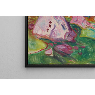 Rochers rouges près d'Åsgårdstrand - Edvard Munch | Reproduction Tableau Décoration murale affiche copie