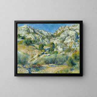 Klippiga klippor vid L'Estaque - Pierre-Auguste Renoir