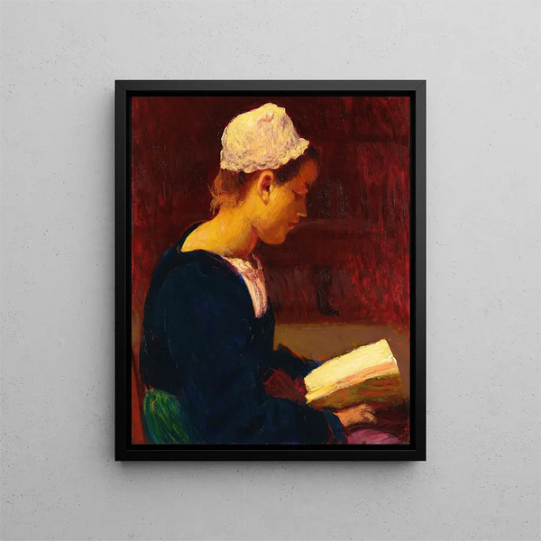 Roderic OConor - Breton Girl Reading.webp