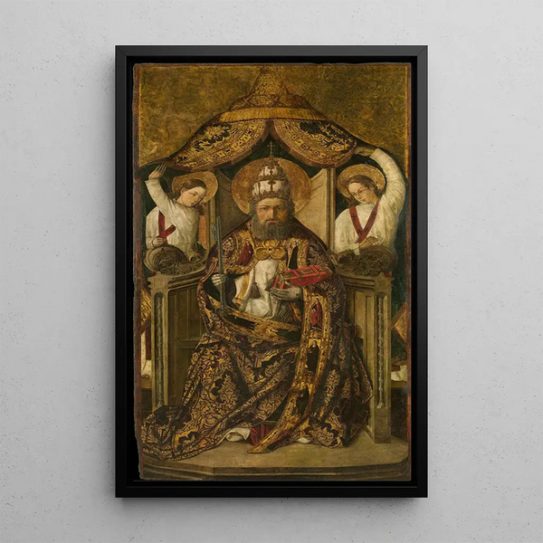 Saint Pierre en majesté - Rodrigo de Osona — inramlat konstverk på väggen