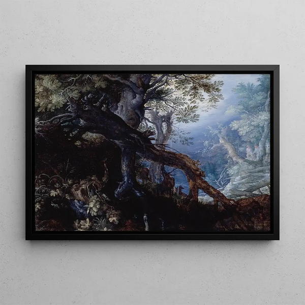 Roelandt Savery - Forest with Deer.webp