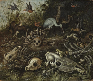 Memento mori - Roelant Savery — vy av konstverket