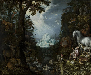 L'Arche de Noé - Roelant Savery — vy av konstverket
