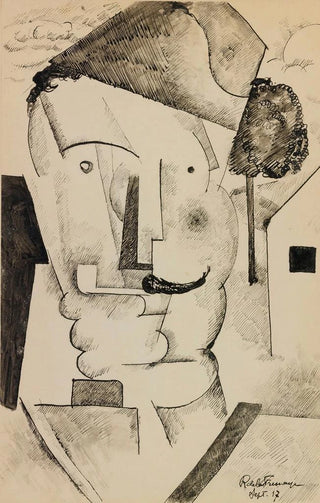 Roger de La Fresnaye - Lofficier Au Bonnet De Police.webp