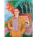 Reproduktion av målningen Rolf De Maré - Nils Dardel