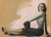Bonjour - Rolf Armstrong — vy av konstverket