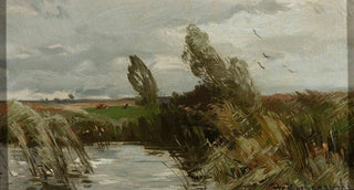 Roman Kazimierz Kochanowski - Landscape with water and bulrush.webp