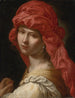 Tête de sibylle - École de Rome — vy av konstverket