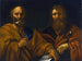 helgon Pierre och Paul - Romersk skola — vy av konstverket