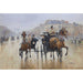 Reproduktion av målningen Rond-Point des Champs-Élysées - Jean Béraud