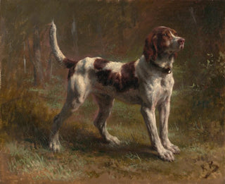 En jakthund tändare - Rosa Bonheur — vy av konstverket