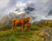Bétail des Highlands - Rosa Bonheur — vy av konstverket