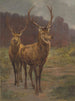 Les monarques de la forêt - Rosa Bonheur — vy av konstverket