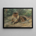 Le Vieux Monarque - Rosa Bonheur — inramlat konstverk på väggen