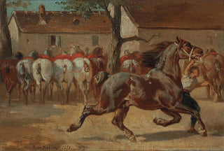Rosa Bonheur - Trotting A Horse.webp