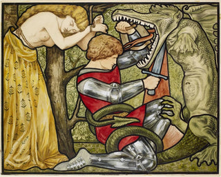 Rosa Corder - The Story of St George  St George Slaying the Dragon.webp