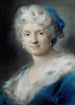 Självporträtt på vintern - Rosalba Carriera — vy av konstverket