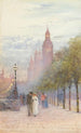 Palais de Westminster et Westminster - Rose Barton — vy av konstverket