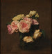 Reproduktion av målningen Rosor i en kristallvas - Henri Fantin-Latour