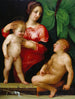 La Vierge à l'Enfant avec saint Jean enfant - Rosso Fiorentino — vy av konstverket