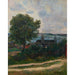 Reproduktion av målningen Rouen, Saint-Ouen-kyrkan - Paul Gauguin