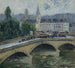 Rouen le pont Corneille - Gustave Loiseau — vy av konstverket