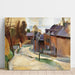 Reproduktion av målningen Route De Laon - Robert Delaunay
