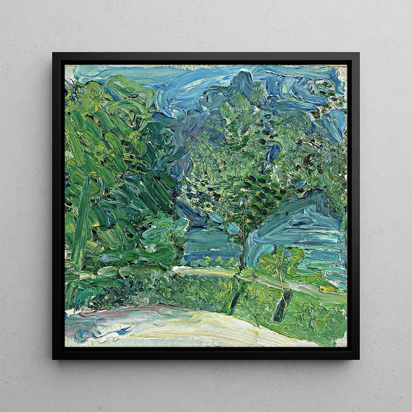 Route au bord du lac près de Gmunden - Richard Gerstl