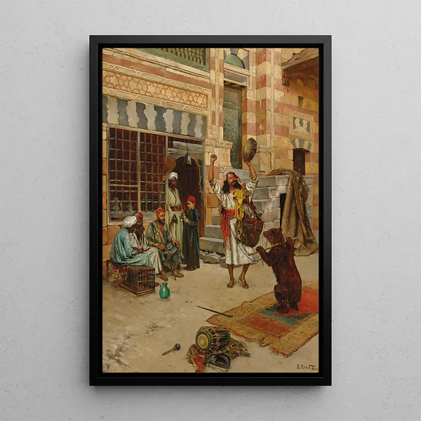 En eftermiddagsshow - Rudolf Ernst — inramlat konstverk på väggen