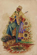En arabisk musiker - Rudolf Ernst — vy av konstverket
