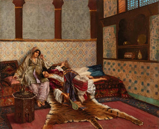 Douce Berceuse - Rudolf Ernst — vy av konstverket