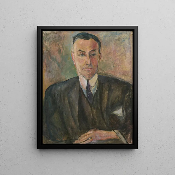 Mario Arbini - Rudolf Grossmann — inramlat konstverk på väggen