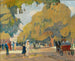 Allée dans le Hyde Park - Rudolf Hellwag — vy av konstverket