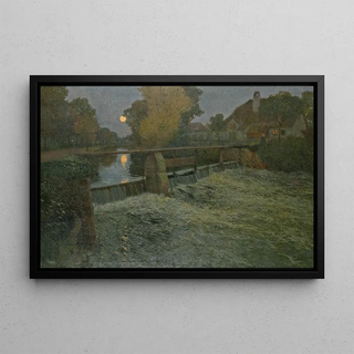 Rudolf Quittner - Die Schleuse.webp