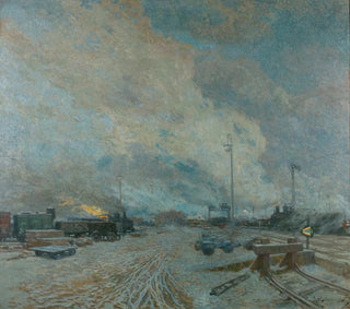 Gare de marchandises - Rudolf Quittner — vy av konstverket
