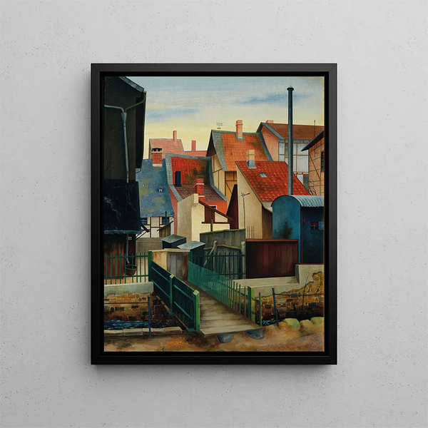 Rudolf Wacker - An der Abzucht in Goslar.webp