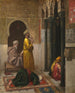 En stund av bön - Rudolf Weisse — vy av konstverket