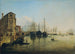 Vue de la Strada Nuova vers les Giardini Pubblici à Venise - Rudolf von Alt — vy av konstverket