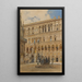 Cour du Palais des Doges à Venise - Rudolf von Alt — inramlat konstverk på väggen