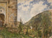 Le cimetière à Gastein - Rudolf von Alt — vy av konstverket