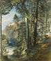 Château Grätz Bei Troppau Château de Hradec Moravie - Rudolf von Alt — vy av konstverket