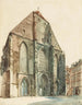 L'Église des minorités de Vienne - Rudolf von Alt — vy av konstverket