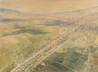 Rudolf von Alt - WienDornbacher Boulevard and AlsbachEinwlbung.webp