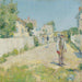 Rue à Gloucester - Childe Hassam — vy av konstverket