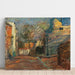 Reproduktion av målningen Rue à Montmartre - Raoul Dufy