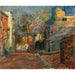 Reproduktion av målningen Rue à Montmartre - Raoul Dufy