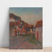 Reproduktion av målningen Rue de Village - Edgar Degas