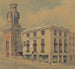 Rue de l'État et de la Chapelle, New Haven - Henry Austin — vy av konstverket