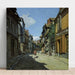 Reproduktion av målningen Rue de la Bavole, Honfleur - Claude Monet